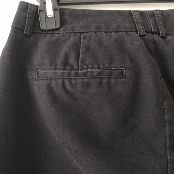 Dockers Metro Capri Ideal Fit Ankle Length Crop Dress Pants Pockets Black Size 4 - Picture 4 of 6